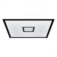 Bordonara plafon sufitowy led czarny